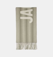 Écharpe L'Echarpe Jacquemus logo en laine Jacquemus