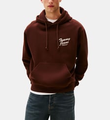 Sweat à capuche droit imprimé Tommy Hilfiger