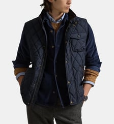 Blouson droit sans manches effet matelassé Polo Ralph Lauren