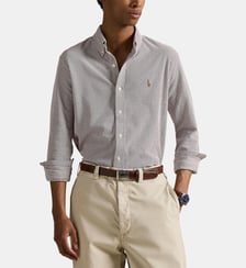 Chemise droite rayée en coton  Polo Ralph Lauren