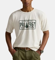 T-shirt droit signature Polo Ralph Lauren