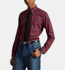 Chemise ajustée à carreaux signature Polo Ralph Lauren