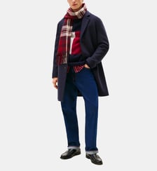 Manteau droit mi-long Tommy Hilfiger