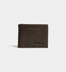 Portefeuille 2 volets en cuir Arthur & Aston