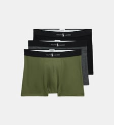 Lot de 3 boxers signature en coton mélangé Polo Ralph Lauren