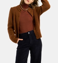 Cardigan Mirabelle en laine mélangée Petite Mendigote