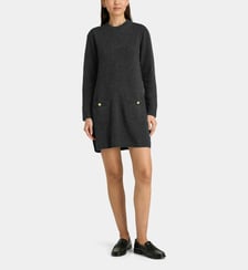 Robe pull droite courte Ross en laine Petite Mendigote