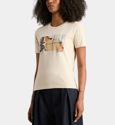 T-shirt droit à imprimé Jean Paul Gaultier