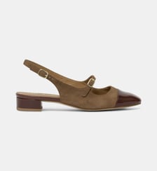 Ballerines sling back Swann Bocage