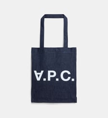 Sac tote Laure coton denim brut  A.P.C.