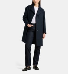 Manteau Ninon mi-long en laine finition lisse A.P.C.
