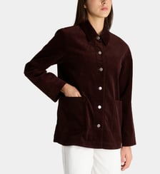 Veste classique droite Kelly en coton velours côtelé A.P.C.