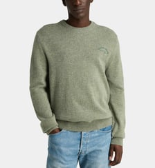 Pull Grand Cerf en laine Maison Labiche