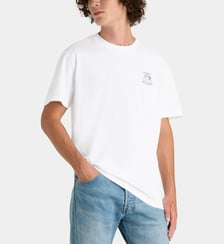 T-shirt Popincourt Un Café SVP en coton Maison Labiche