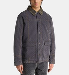 Veste Monogrammes workwear en coton délavé Daily Paper