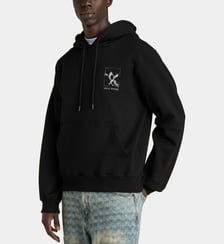 Hoodie Shadow Grid en coton Daily Paper