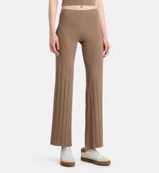 Legging droit en coton bio à pointelle Organic Basics