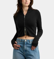 Gilet courte en coton Organic Basics