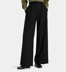 Pantalon large Elia en laine vierge Officine Générale
