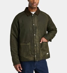 Veste coupe droite Orchard en coton finition cirée Element