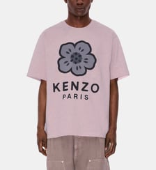 T-shirt Boke Flower ample en coton à motif fleuri Kenzo