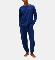 Ensemble de pyjama droit en coton signature Tommy Hilfiger