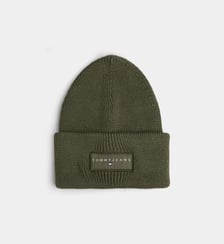 Bonnet revers patch signature en coton Tommy Hilfiger