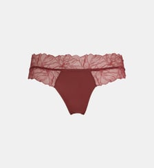 String Perfectly Fit Lace à dentelle florale Calvin Klein