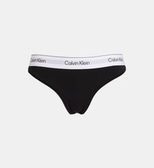 String griffé en coton mélangé Calvin Klein