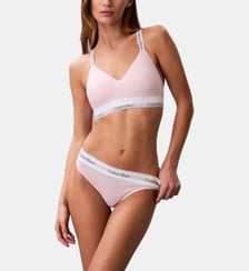 String griffé en coton mélangé Calvin Klein