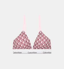 Soutien-gorge triangle Icon en coton mélangé Calvin Klein