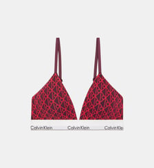 Soutien-gorge triangle Icon en coton mélangé Calvin Klein