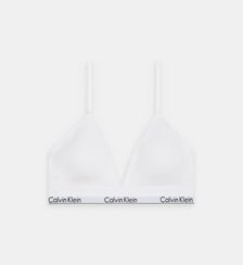 Soutien-gorge triangle Icon en coton mélangé Calvin Klein
