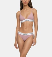 Soutien-gorge triangle Icon en coton mélangé Calvin Klein