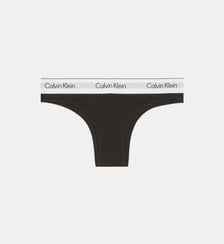Culotte brésilienne à logo en coton mélangé Calvin Klein