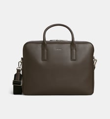 Sac d'ordinateur zippé main et bandoulière Calvin Klein