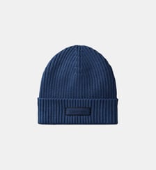 Bonnet côtelé signature Calvin Klein