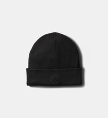 Bonnet côtelé signature Calvin Klein
