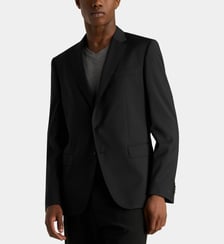 Veste de costume slim en laine vierge BOSS