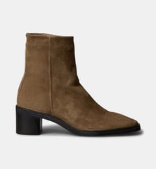Boots en suède signature Calvin Klein