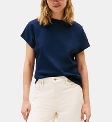 T-shirt droit en coton Tommy Hilfiger