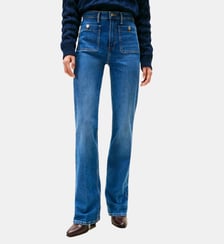 Jean bootcut taille haute Tommy Hilfiger