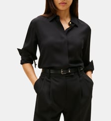 Chemise droit col classique signature Tommy Hilfiger
