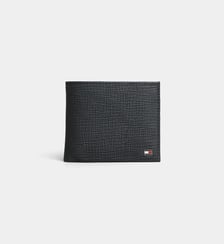 Portefeuille Flag en cuir de vachette Tommy Hilfiger