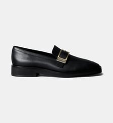 Mocassins en cuir signature Calvin Klein