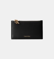 Porte-cartes lisse cuir Calvin Klein