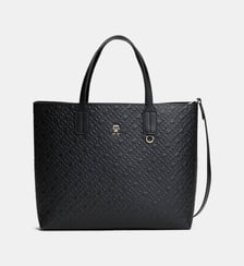 Sac cabas jacquard logo Tommy Hilfiger