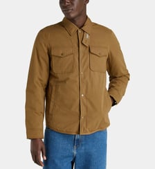 Blouson droit Montain Alaskan en coton finition mate Woolrich