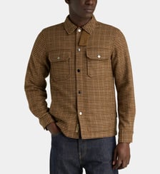 Surchemise Alaskan carreaux en laine Woolrich
