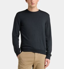 Pull col rond en laine Woolrich